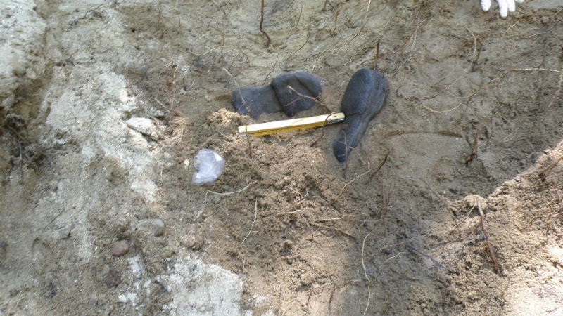 Zdjęcie z prac archeologicznych