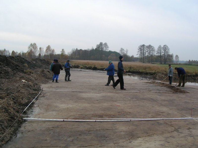 Zdjęcie z prac archeoogicznych