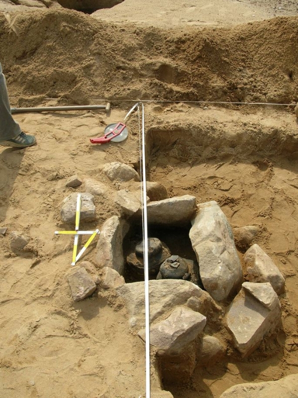 Zdjęcia z badań archeologicznych