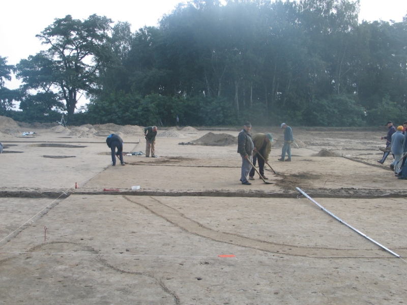 Zdjęcia z badań archeologicznych