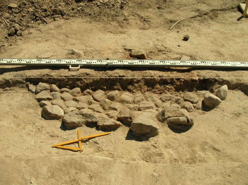 Zdjęcia z badań archeologicznych