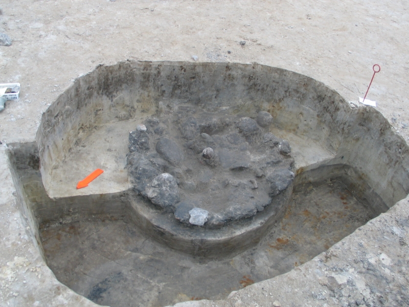 Zdjęcia z badań archeologicznych