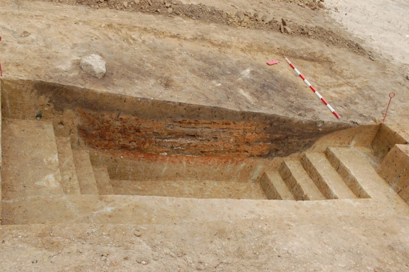 Zdjęcie z prac archeologicznych