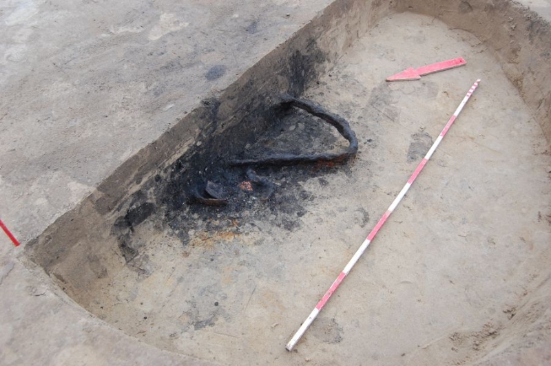 Zdjęcie z prac archeologicznych