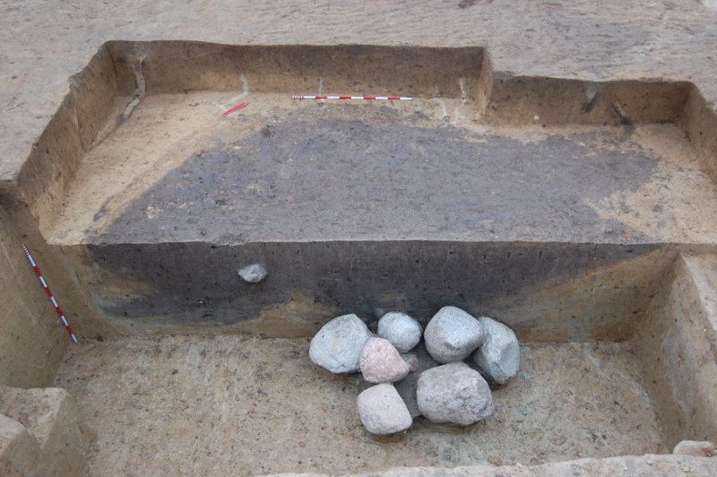 Zdjęcie z prac archeologicznych