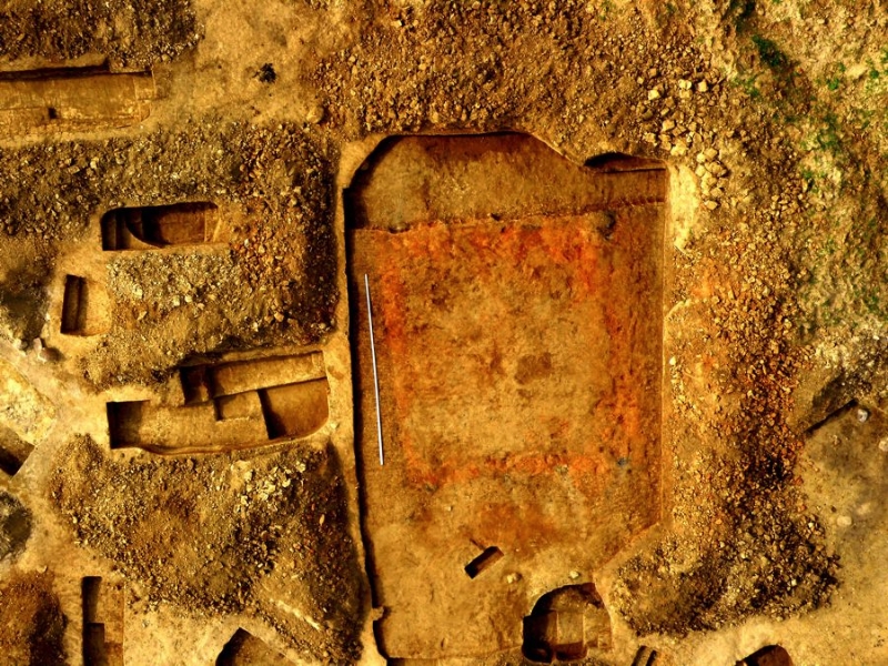 Zdjęcie z prac archeologicznych