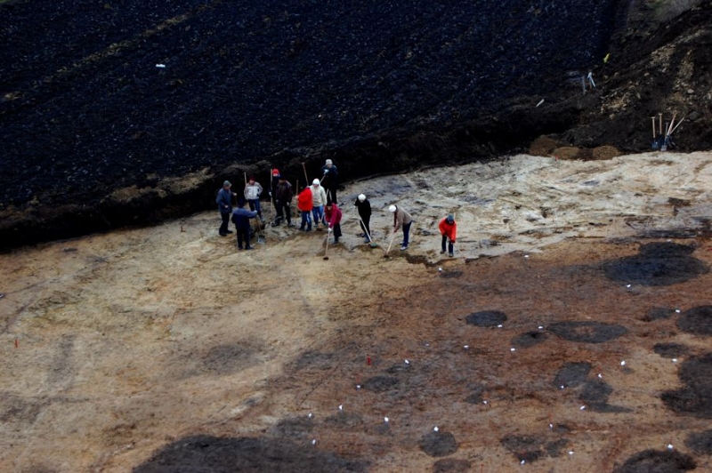 Zdjęcie z prac archeologicznych