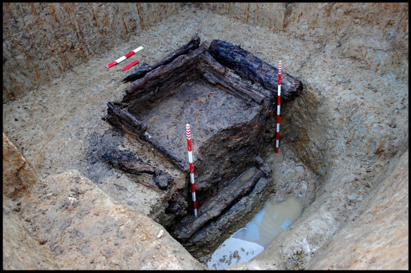 Zdjęcie z prac archeologicznych
