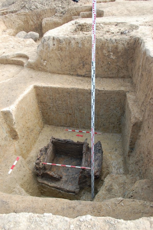 Zdjęcie z prac archeologicznych
