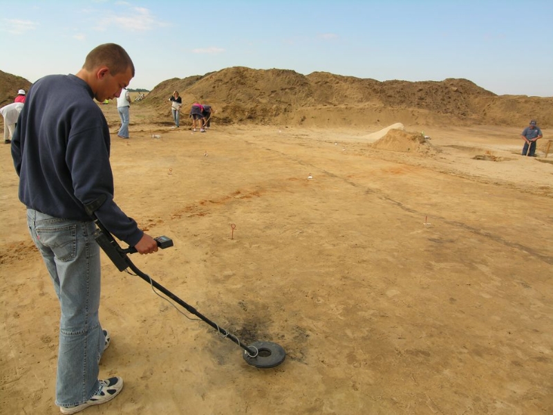 Zdjęcie z prac archeologicznych