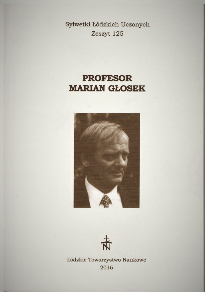 Profesor Marian Głosek